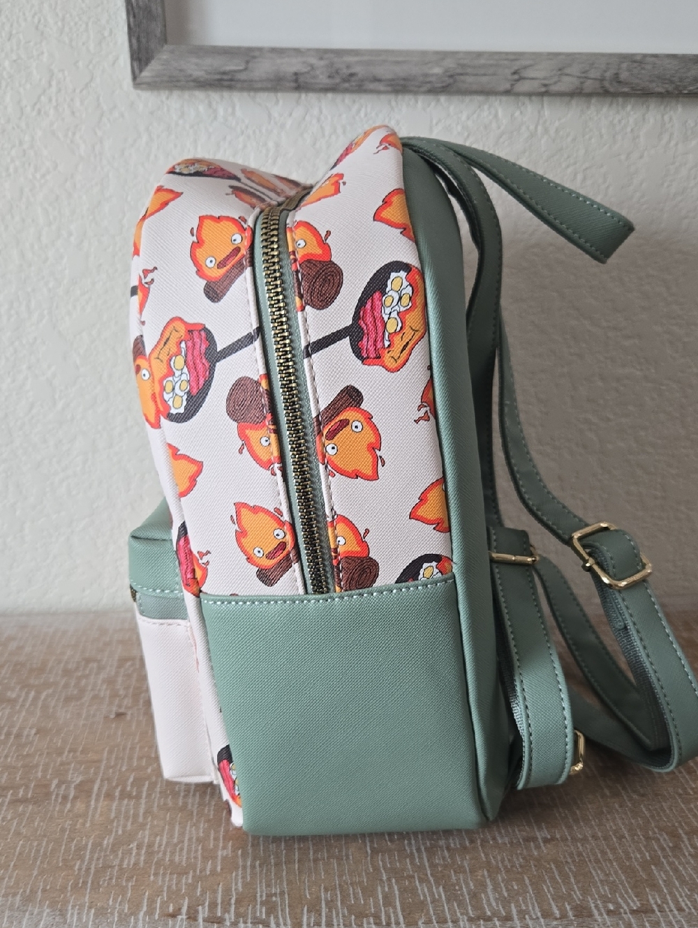 Calcifer Howls Moving Castle Mini Backpack - Picture 5 of 7